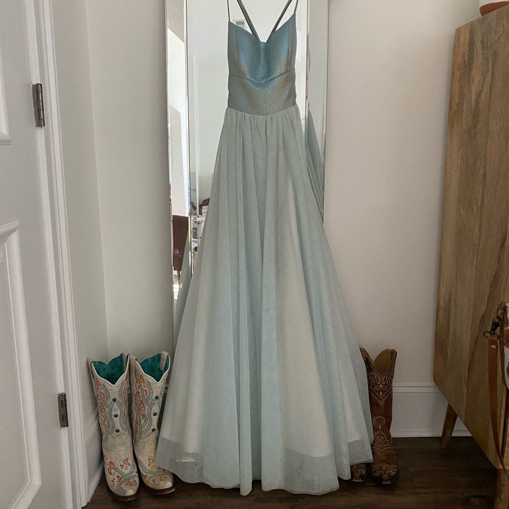 Beautiful Light Green Prom Dress